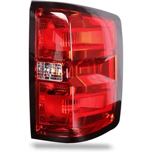 Suitable for 2014-2019 Chevrolet Silverado 1500 2500 HD GMC Sierra 3500 HD Right Passenger Side Tail Light Replacement 23141275 Halogen Lamp