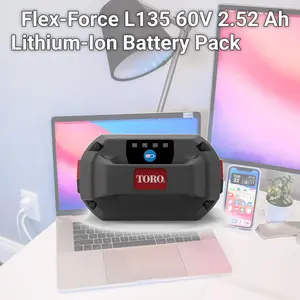 Toro 7006682 Flex-Force L135 60V 2.52 Ah Lithium-Ion Battery Pack