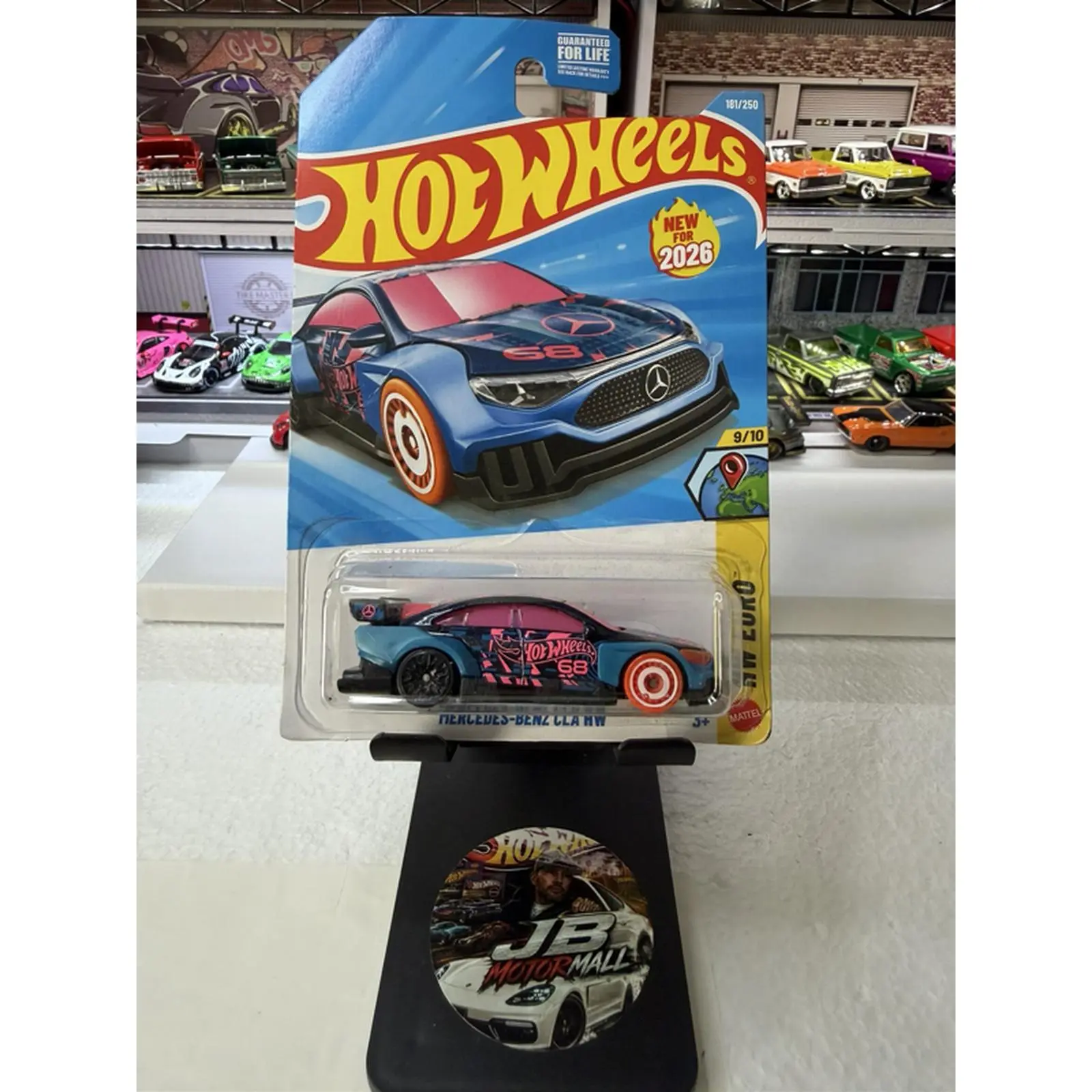 Hot Wheels 2026 New Mercedes-Benz C63 AMG 8/10 Collectible Die-Cast Car Model for Kids and Collectors