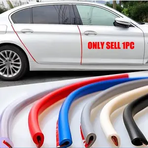 5m Car Door Edge Rubber Scratch Guard, Automotive Styling Mold Protection Side Door Adhesive Anti-Scratch Tool, New Design, Car Door Edge Guards