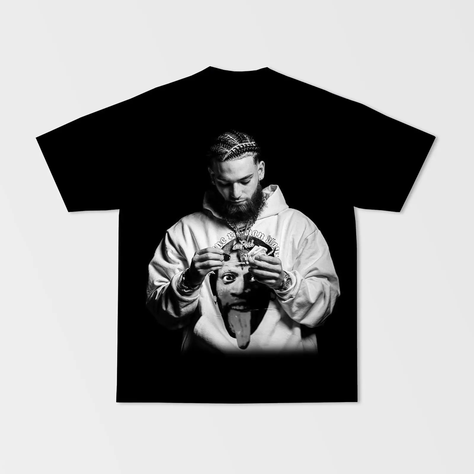 Hades66 Retro Latin Hip Hop Graphic T-Shirt PY100305