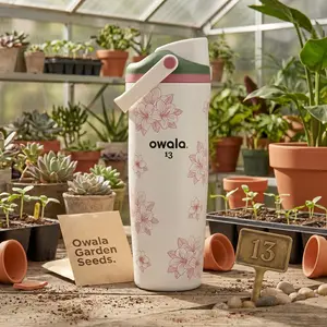 Owala “Azalea 13” Masters Golf FreeSip 30oz Water Bottle – Limited Edition Leakproof Insulated Stainless Steel Tumbler with Built-In Straw, Keeps Drinks Ice Cold for Hours, Perfect for Golf, Gym, Travel, Office, School & Everyday Hydration