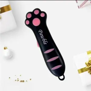 Cat Paw Box Cutter, Retractable Cat Claw Cute Cat Box Paper Cutter,Multifunctional Utility Knife,Cutters Envelope Opener for Boxes Envelopes Office Gadgets Home Office