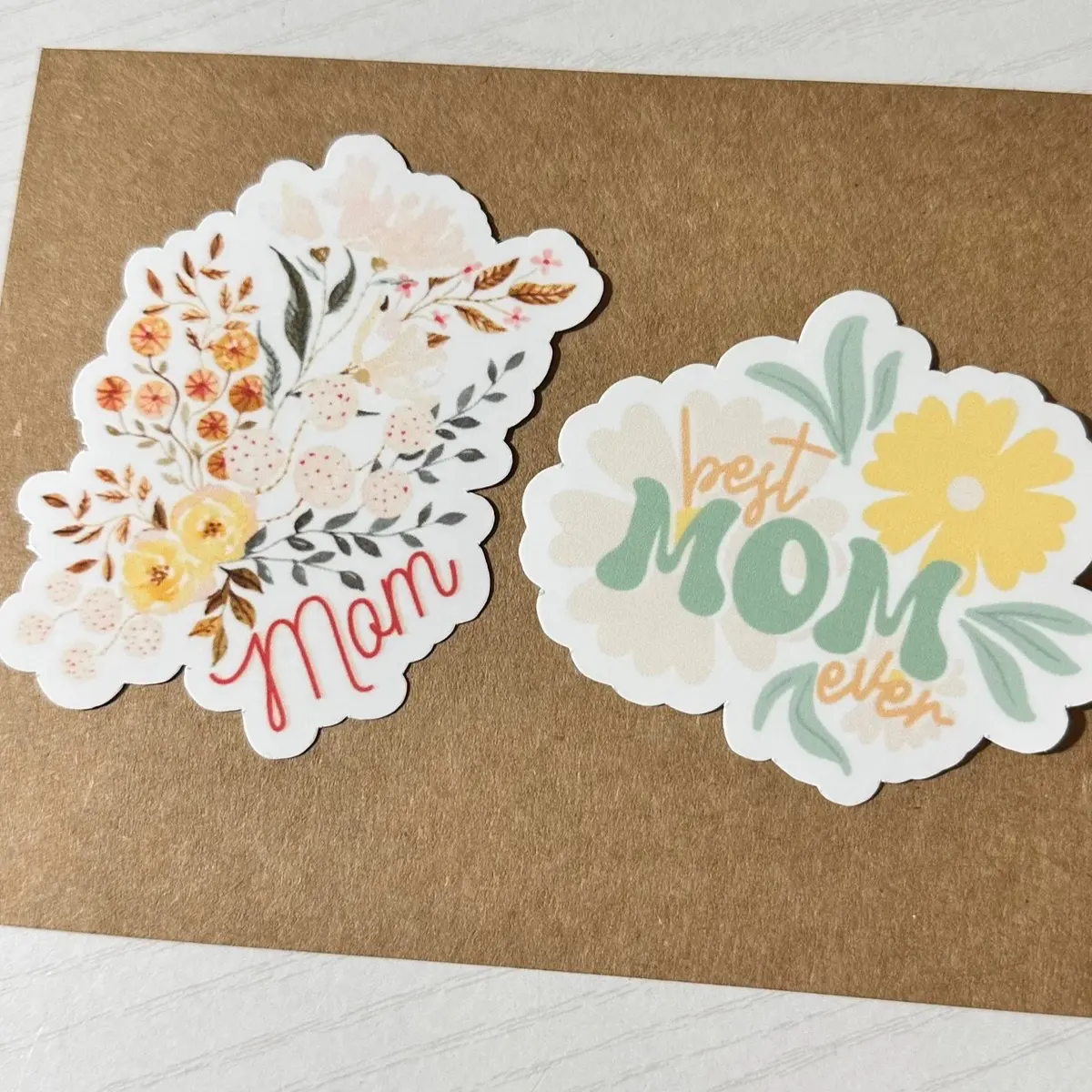 Boho Mom Stickers - Mom Sticker Bundle - Waterproof Handmade Stickers - Unique Mothers Day Gift
