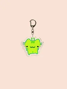 1 pc Cat Keychain with Fun Cat Pattern Design, Cute Backpack Decoration Accessory, Ideal Festival Gift for Women & Friends