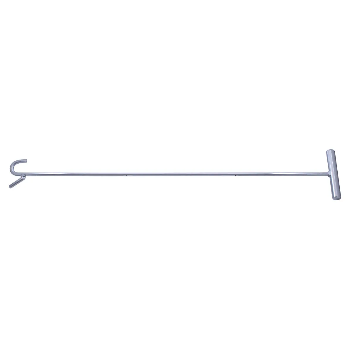 31-Inch Heavy-Duty Chrome-Plated Steel 5th Wheel Pin Puller for Commercial Trucks, with 5-Inch Wide Handle Bar, S-Hook, 31 Inches