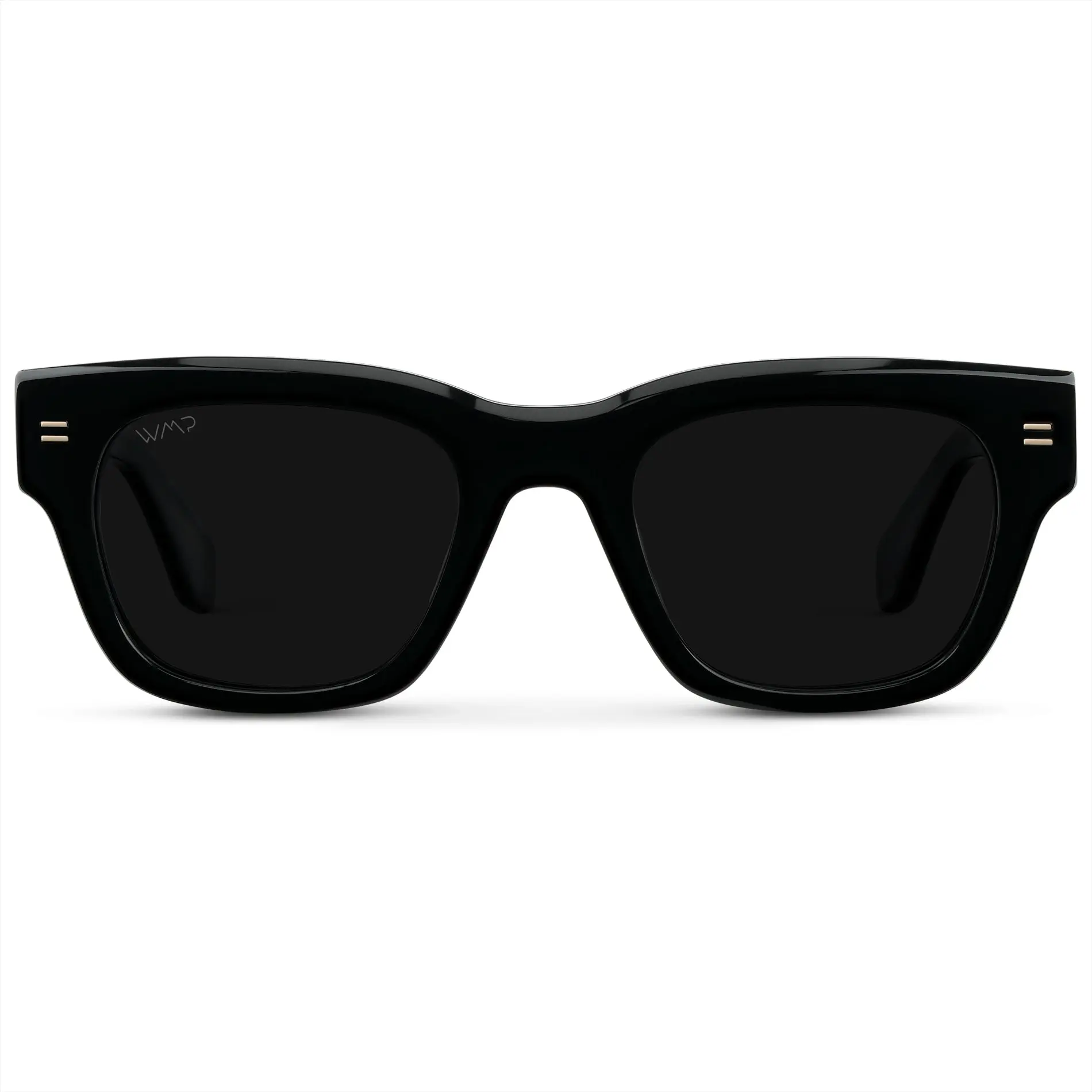 Clint Men's Oversized Rectangular Polarized Sunglasses - TAC Lenses, Acetate Frame, Trendy Men's Fashion Eyewear, Men's Polarized Sunglasses