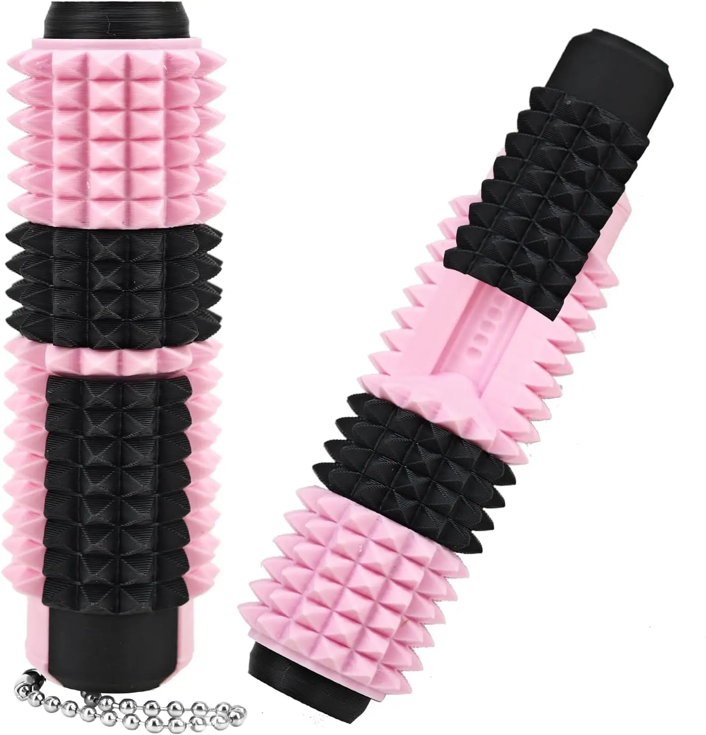 Spiky Sensory Fidget Toy for ADHD,SH, 5-In-1 Stress Relief, Pain Stimulator with Clicker, Slider, Roller, Spiky Grip,Spinner,  Portable Keychain,For Teens (9+)and Adults,Portable Vibrant Grippie Stress Relief Tool,toy keyboard
