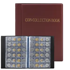 480 Pockets Coin Collection Album - Large-Capacity Coin Collection Case,Supplies Holder Book for Collectors,Coin Organizer Storage Holder