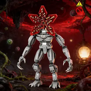 Classic Movie Monster Boy Horror Building Block Set, Kids' Gift, Desktop Ornament, Model Xinghao J5-64229, No Battery Included