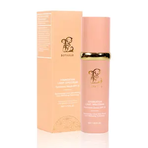 BOTAGUS Foundation 4 in 1-Medium Spectrum,4 in 1-Light Spectrum，4 in 1 Foundation Liquid，Liquid Foundation for Flawless, Natural Looking Finish,Protecting from Sun with SPF50; for  Concealer Cosmetic Lightweight Makeup，Longwearing & Waterproof for Makeup