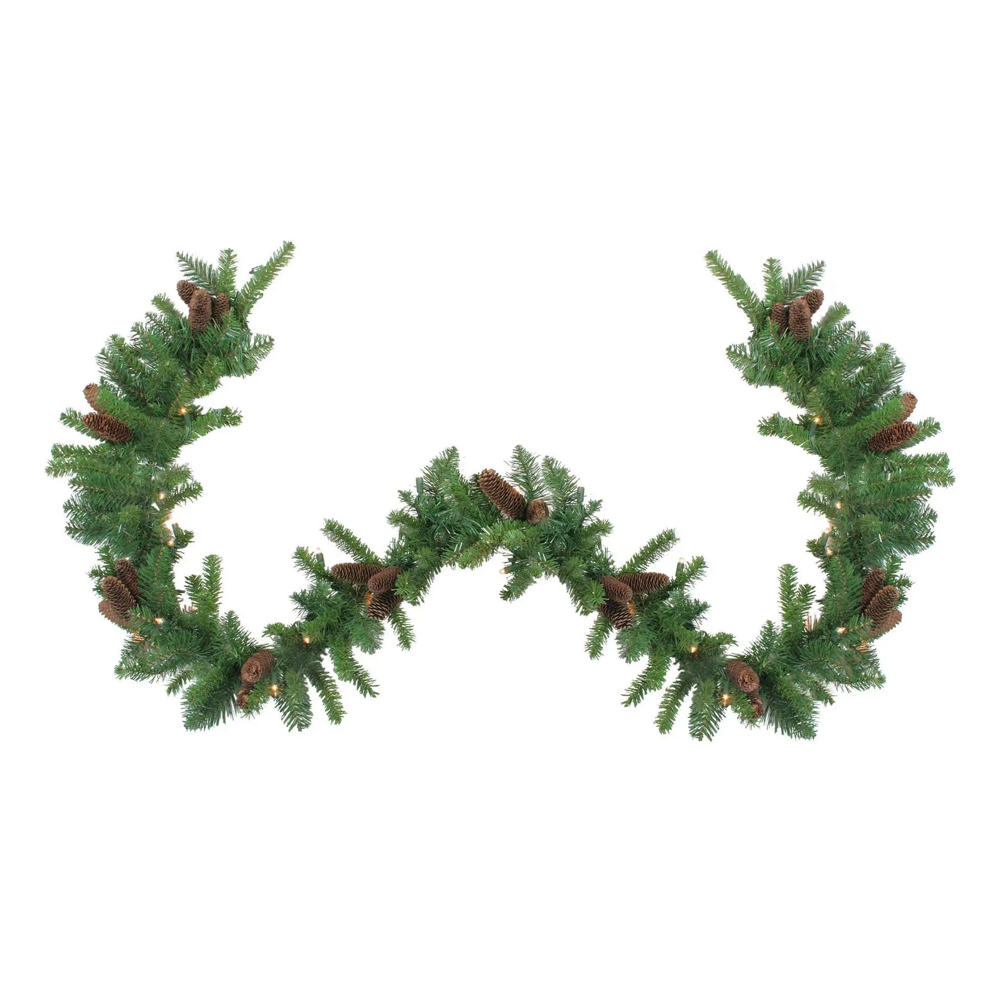 Northlight Prelit Pinecone Garland