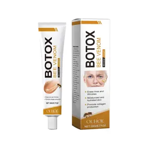 Bee Venom Cream for Anti Wrinkle Moisturizing, Wrinkle Reduction and Firming, Moisturizing, Moisturize and Repairing, Restore, Hydrating, Hydrate, Moisture, Suitable for All Skin Types, 0.71 Oz