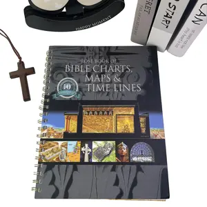 Rose Book of Bible Charts Maps & Time Lines 10th Anniversary Edition Spiral Bound Visual Reference Guide with Study Notebook for Personal Devotions Sunday School Classes Portable Durable Note-Friendly Layout