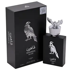 Pride Shaheen Silver by Lattafa perfume for unisex EDP 3.3 / 3.4 oz New in Box