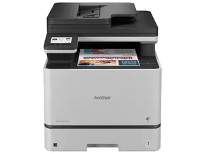 Brother MFC-L8730CDW Wired & Wireless Laser Multifunction Printer - Copier/Printer/Scanner - 33 ppm Mono/33 ppm Color Print - 2400x600 dpi - Automatic Duplex - Gigabit Ethernet - Wireless LAN - USB