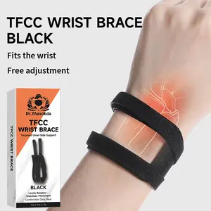 TFCC Wrist Brace Support for Wrist Stability, Adjustable Wrist Compression Strap for Sports and Daily Use, Comfortable Wrist Wrap for Gym, Typing, and Hand Support