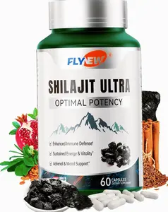 Optimal Potency I Shilajit Ultra| Adaptogen Energy Stamina Immune Antioxidants| Made in USA| 60 Capsules Healthcare Vitamin Fitness Edible Supplement Dietary