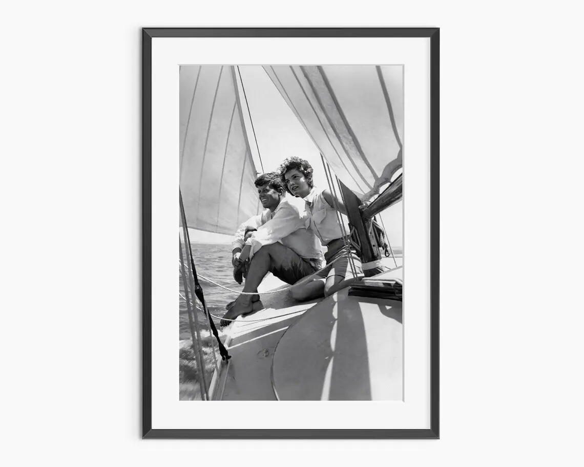 Jacqueline Kennedy, John F Kennedy, Photography Prints, John F Kennedy Print, Black and White Wall Art,Photography Poster