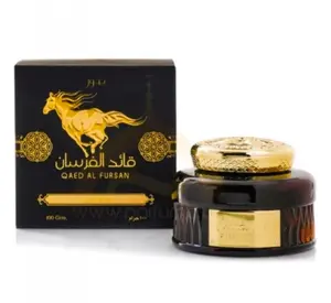 Lattafa Perfumes | Qaed Al Fursan Incense Bukhoor Jar - 100 grams arabic  bakhoor Fragrance Aroma Freshener Scent Scented