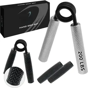 Metal Hand Grip Strengthener 100LB-350LB No Slip Heavy-Duty Grip Strengthener with  Box,  Wrist & Forearm Hand Exerciser,  Gym, Hand Gripper Grip Strength Trainer