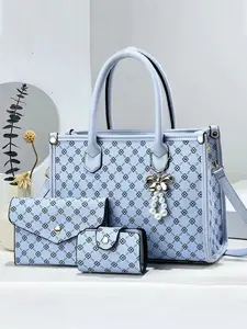 Women's Fashion Crossbody Bag Set, Multifunctional Large Capacity Handbag & Shoulder Bag, Casual Daily Use, Perfect Gift for Her