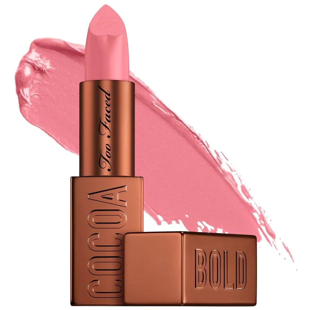 Too Faced Cocoa Bold Lipstick - Comfortable, Lightweight, Cream, Matte