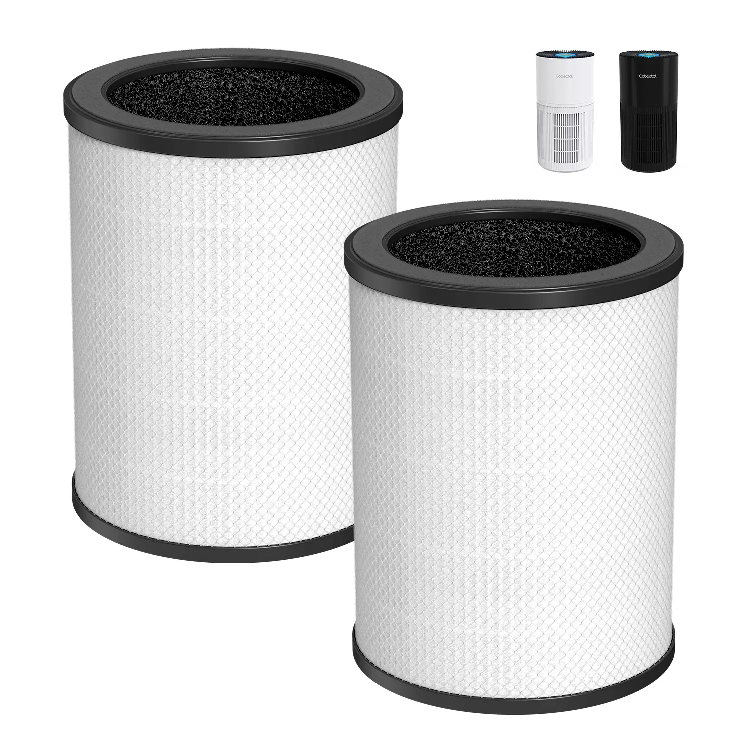 6000A 3-in-1 Air Purifier Replacement Filter - Long-Lasting, Anti-Allergy Pet Hair Trap, Smoke & Dust Absorber, Odor Remover, Timer-Equipped Household Appliance Accessory,back to school,back to school haul