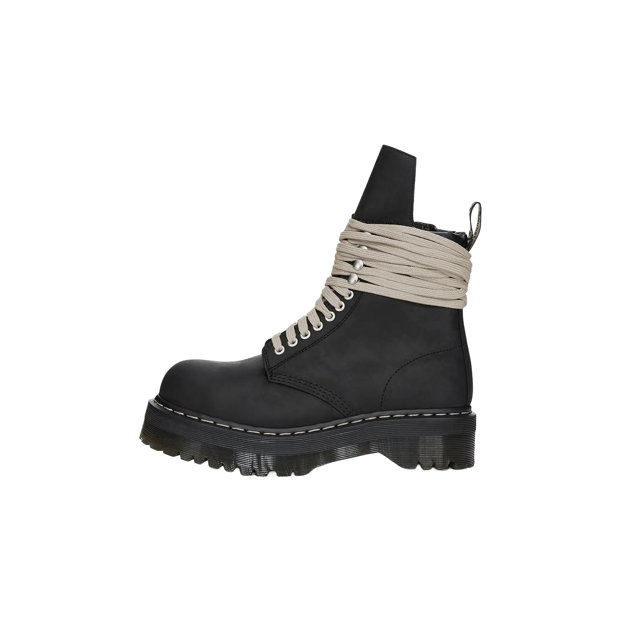 1460 DRKSHDW Quad Sole Steel Toe Boot WMNS "Rick Owens Black" DW02E6813 9001 09