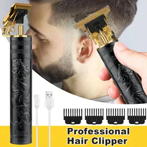 Electric Men's Professional Hair Clippers, USB Chargeable Cordless Trimmer Barber Shaving Machine, Beard Shaver for Men Gifts