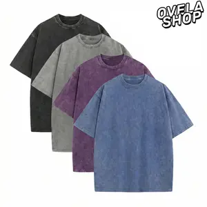 Women's Oversized Tshirts GymVintage Heavyweight Cotton Workout Acid Wash Baggy Tees Loose Fit Top Streetwear Basic Crewneck Minimalist Casual Summer Style Short Sleeve Shortsleeve Womenswear