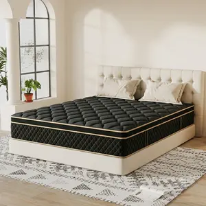 Mattress 4/10/12/14 Inch, Twin to King Size, Memory Foam & Pocket Spring, Medium Firm with Cooling Gel, Lumbar Support, Motion Isolation, CertiPUR-US Certified, Bed in a Box for Home/Hotel, Christmas Gift summervibes