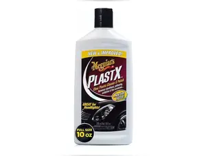 Meguiar's G12310 PlastX Clear Plastic Cleaner & Polish | 10 Fl Oz