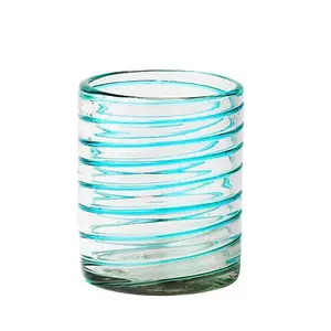 Ten Strawberry Street Meridia 6-pc. Handblown Mexican DOF Glass