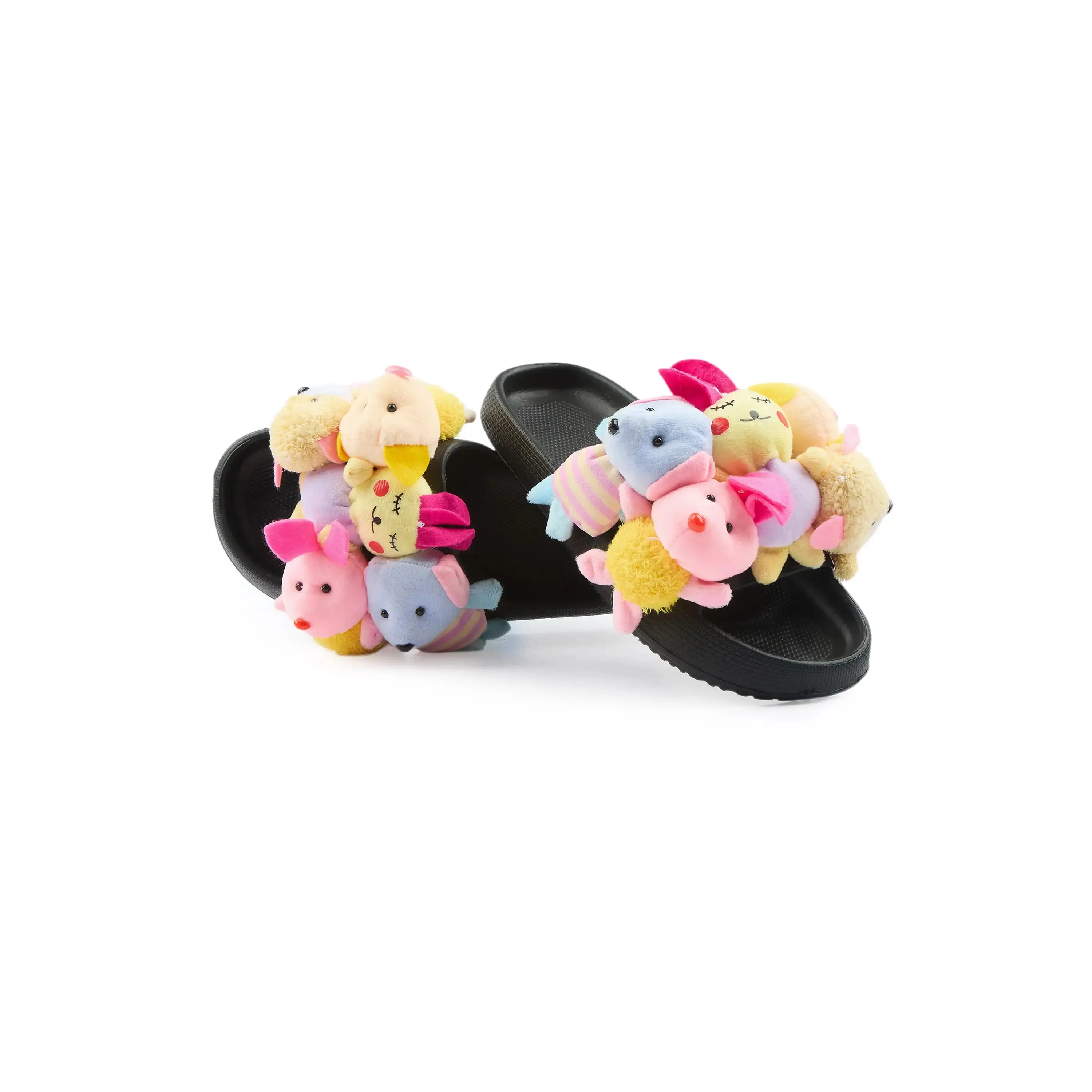 Verea Black Slides