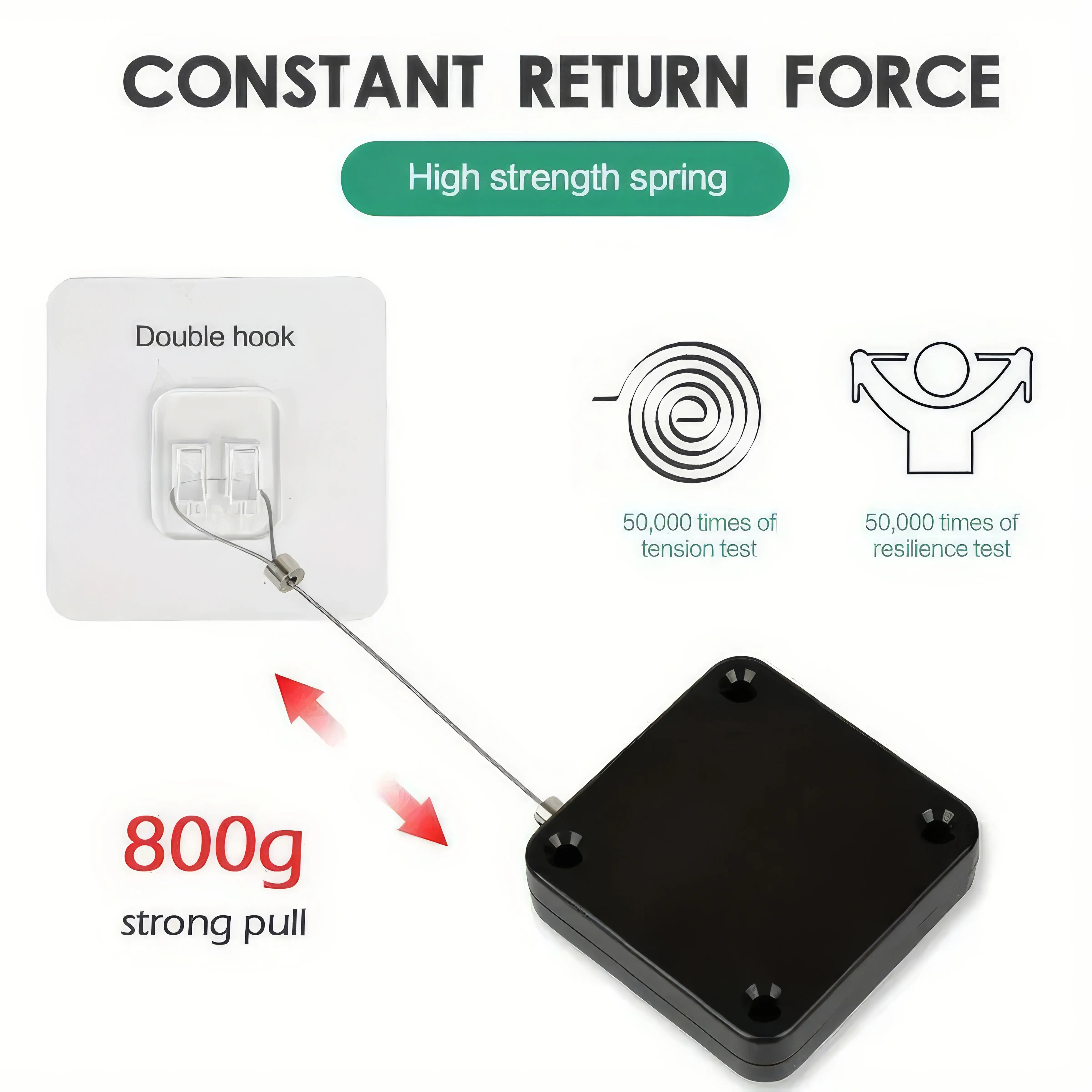 Convenient 2-Pack Hydraulic Door Closer Set, Lazy-Proof Automatic Slow-Closing Mechanism, Safety Damping Silent Self-Closing for Bedroom/Bathroom &  Adjustable Speed