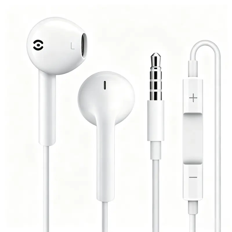 In-Ear Wired Headset with Type-C Jack - In Ear, USB Connection, Volume Control, Hands-Free Calls and Music, Not Water Resistant, Compatible with iPhone 14-17 Series and Android Phones