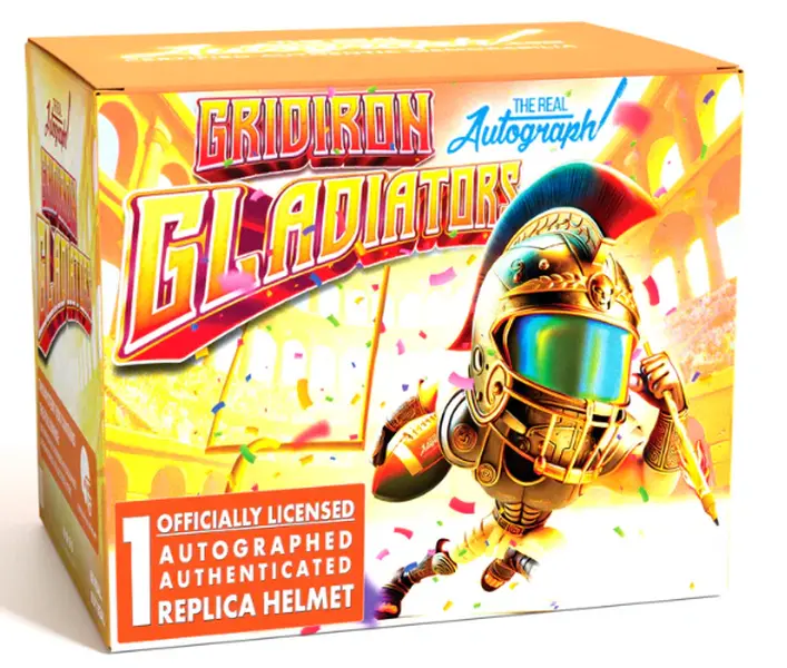 (1) DIVISION BREAK - The Real Autograph Autographed Replica Helmet