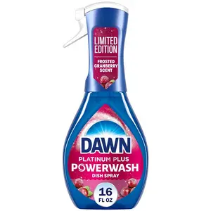 16 Fl Oz Power wash Spray Dish Soap Dishwashing Liquid Cleaning Scent Cranberry Household Scented