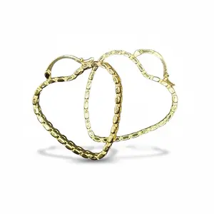 Heart Link Hoops