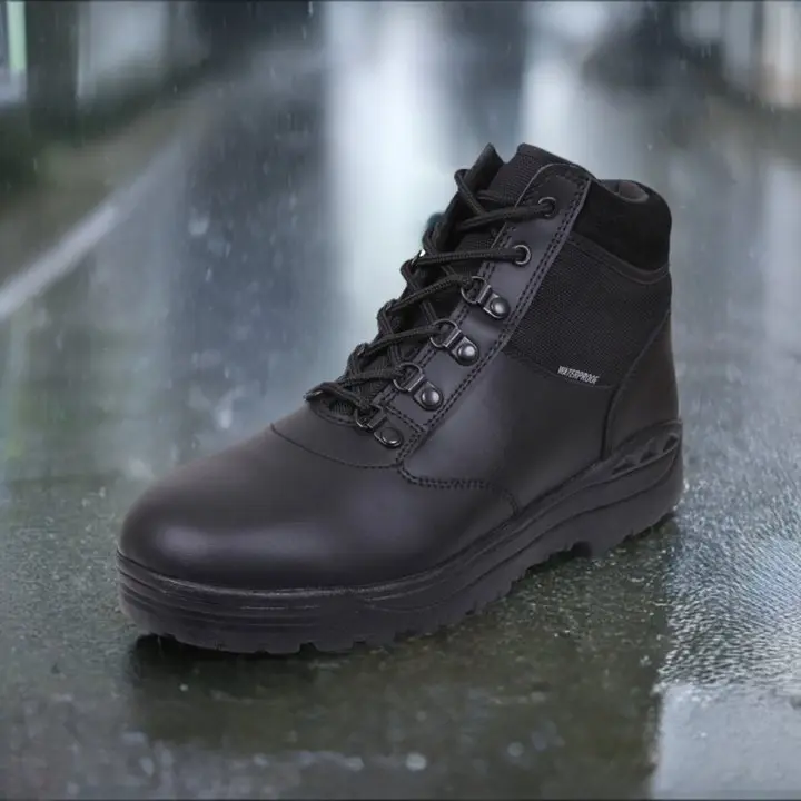 ROTHCO Men's Forced Entry Tactical Boots, 6-Inch Waterproof Leather & Nylon Work Footwear with Slip-Resistant Rubber Sole & Steel Shank