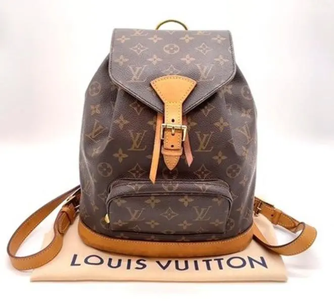 Pre-owned Louis Vuitton Other Backpack Monogram Montsouris GM M51135 W/Dustbag NS070670 12645306886/479784