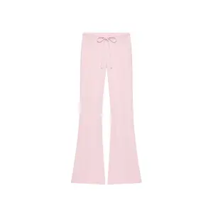 FDR Women’s Low Rise Lounge Pants, Velvet-Feel Slim Fit Flared Gaucho Pants, Soft Stretch Spandex Fabric, Y2K Streetwear Casual Chic Trousers for Daily Wear, Home, Going Out & Styling Bottom summerwins