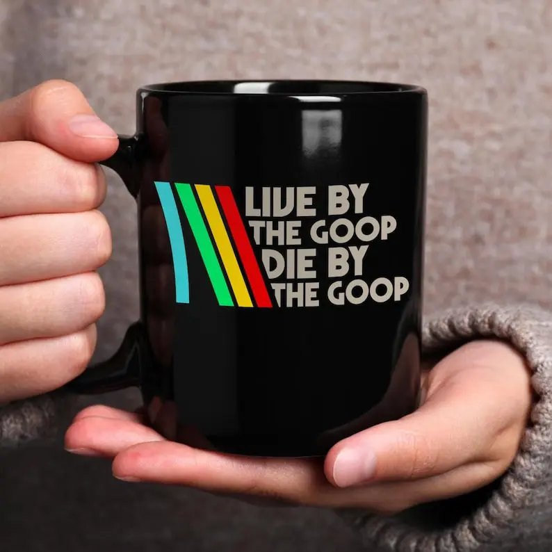 ARC Raiders Mug, Live by the Goop Die by the Goop Mug, ARC Survival Evolved, ARC Raiders Rooster, Gifts For Gamer, Vintage Game mug