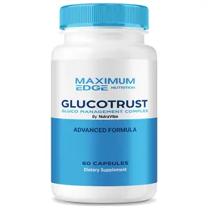 GlucoTrust Advanced Formula - Natural Dietary Supplement for Overall Health & Wellness