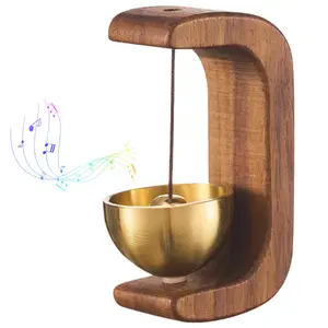 Keefrash Magnetic Wooden Door Chime |Suction Door Chime| Hangable Entry Cute Wind Chime | Home Decor for Houses, Shops, Schools Holiday Ornaments