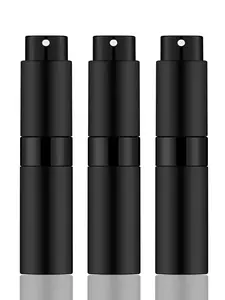 LMMAKE Premium 8ml Refillable Perfume Bottle with Ultra-Fine Mist Spray Nozzle Twist-Lock Mechanism for Travel Dates Work and Vacations