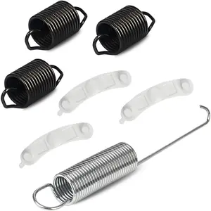 Washing Machine Kit For Whirlpool Washer Parts Kenmore Washing Machine 3 count Suspension Spring Wp63907&1 Pcs Counterweight Counter  W10250667&3 Pcs Tub Wear Pad 285744