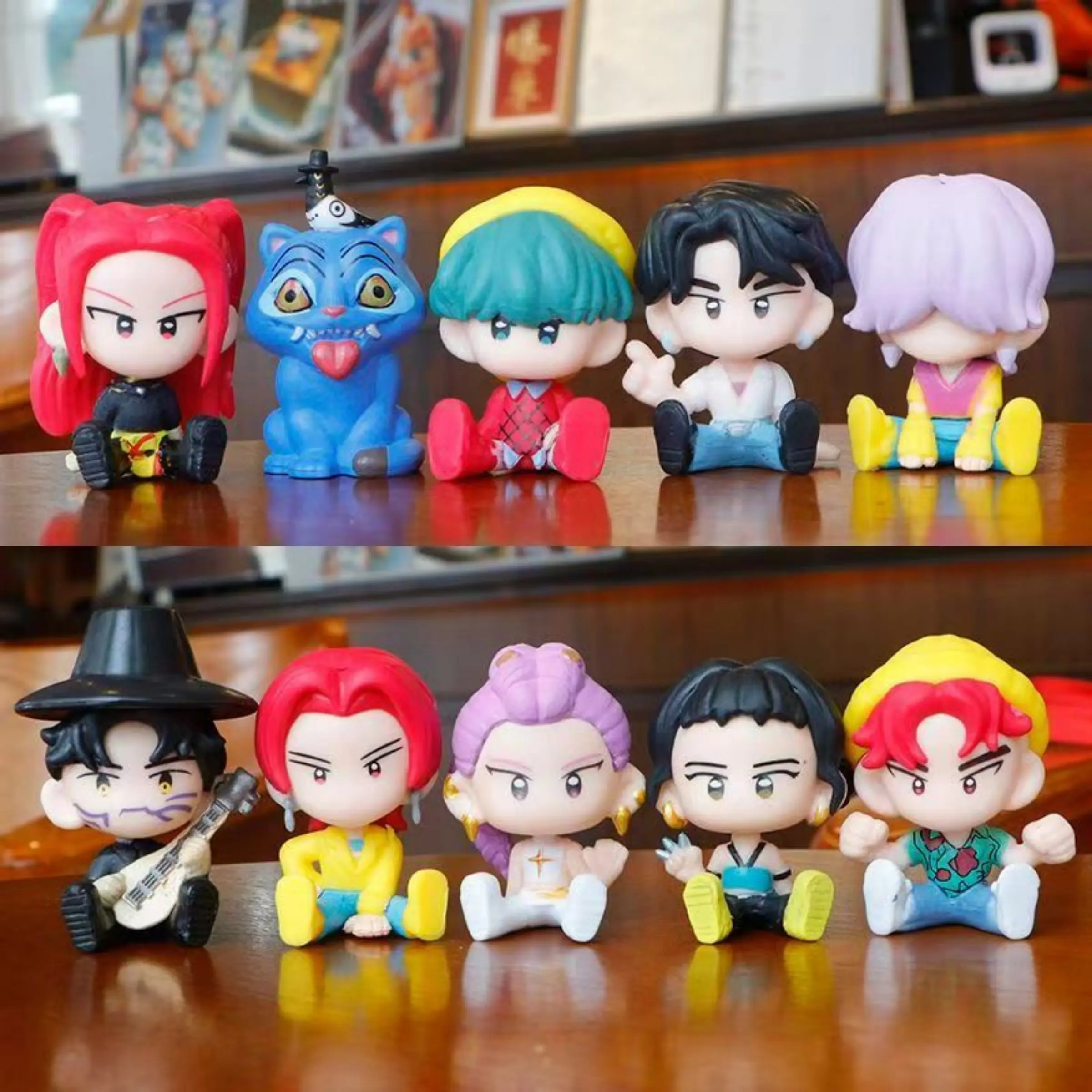 The 10-piece set of the Witch Hunters' Team