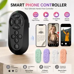 Xring 2026 NEW Release Remote Control for TikTok Scrolling , Wireless Scroller Page Turner, Camera Shutter Video Recording for iOS Android, Cellphone Selfie Accessory,Upgraded MothersDaygift Summervibes fathersdaygiftideas